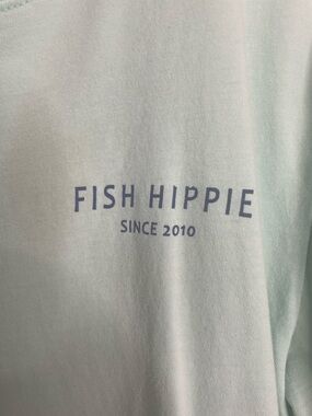 Fish Hippie Men's Mint Short Sleeve Crew Tee